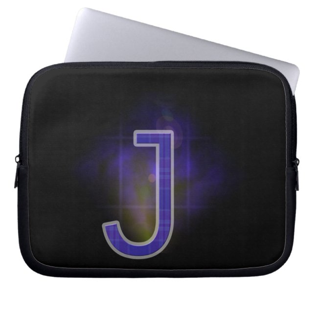Brief J Laptop Sleeve (Voorkant)