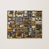 Brief J Legpuzzel (Horizontaal)