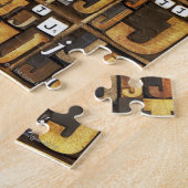 Brief J Legpuzzel (Zijkant)