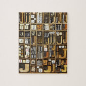 Brief J Legpuzzel (Verticaal)