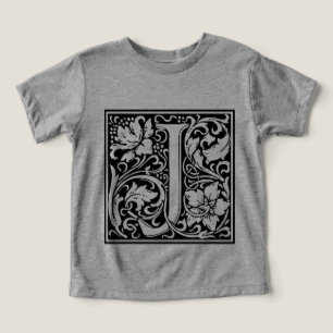 Brief J Middeleeuws Monogram Art Nouveau