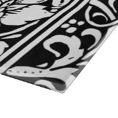 Brief J Middeleeuws Monogram Art Nouveau Snijplank (Hoek)