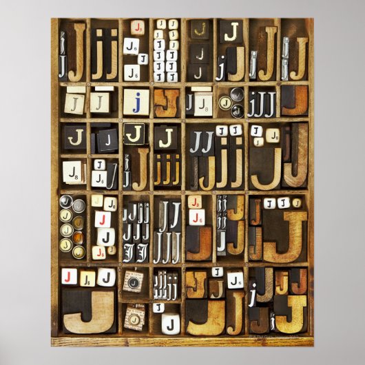 Brief J Poster (Voorkant)