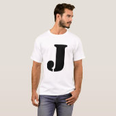 Brief J T-shirt (Voorkant volledig)