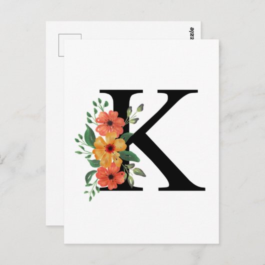 Brief k briefkaart (Voorkant / Achterkant)