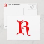 Brief K Briefkaart (Voorkant / Achterkant)