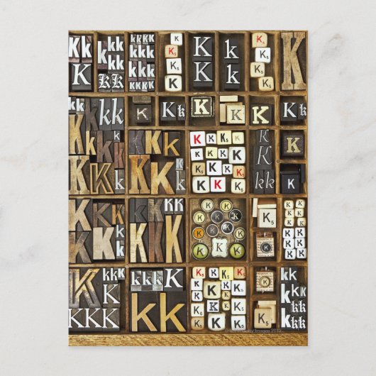 Brief K Briefkaart (Voorkant)