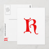Brief K Briefkaart (Voorkant / Achterkant)