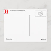 Brief K Briefkaart (Achterkant)