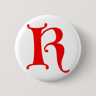 Brief K Ronde Button 5,7 Cm