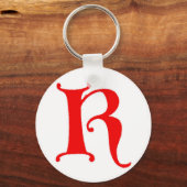 Brief K Sleutelhanger (Voorkant)