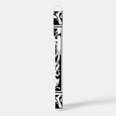 Brief L Middeleeuws Monogram Art Nouveau Case-Mate iPhone Case (Achterkant / Links)