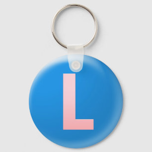 Brief L Sleutelhanger