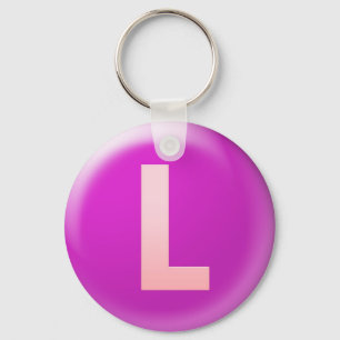 Brief L Sleutelhanger