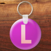 Brief L Sleutelhanger (Voorkant)
