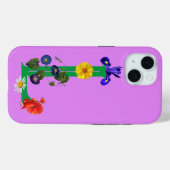 Brief L 'Wildflower' Case-Mate iPhone Case (Achterkant (horizontaal))