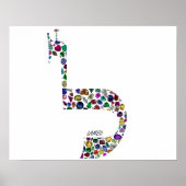 Brief "LAMED" Poster (Voorkant)