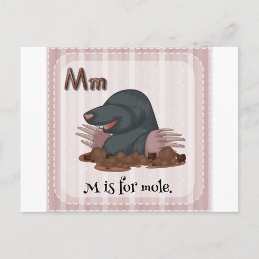 Brief M Briefkaart (Voorkant)