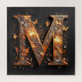 Brief M Legpuzzel (Verticaal)