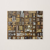 Brief M Legpuzzel (Horizontaal)