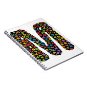 Brief M met het alfabet Notitieboek (Rechterzijde)