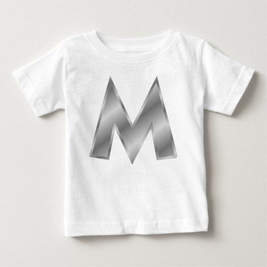 Brief M Monogram Toddler Long Sleeve T-Shirt (Voorkant)