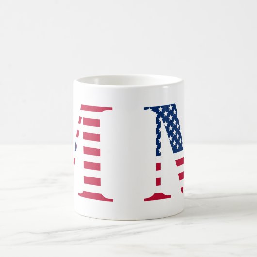 Brief M Patriottische Mok (Center)