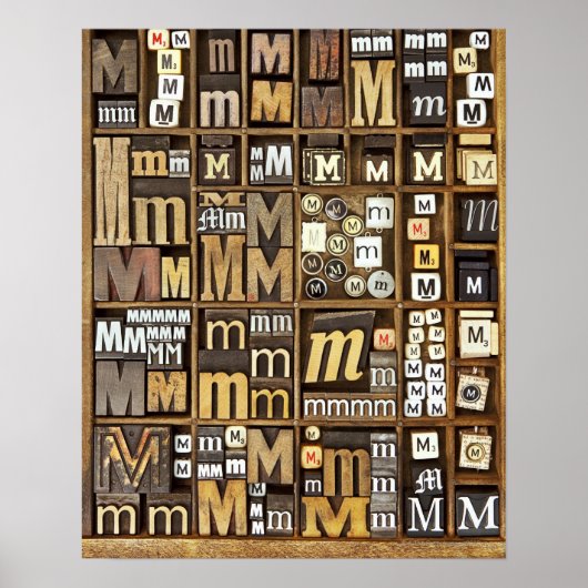 Brief M Poster (Voorkant)