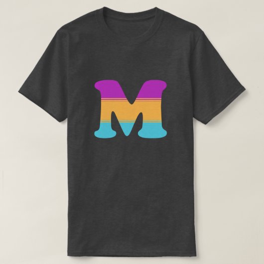 Brief M Sunrise T-shirt (Design voorkant)