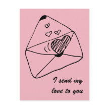Brief met liefde | Romantische stijl