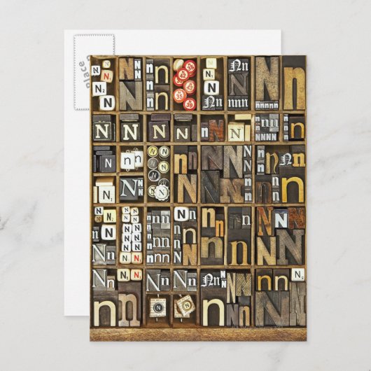 Brief N Briefkaart (Voorkant / Achterkant)