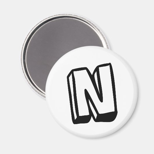 Brief N Magneet (Voorkant / Achterkant)