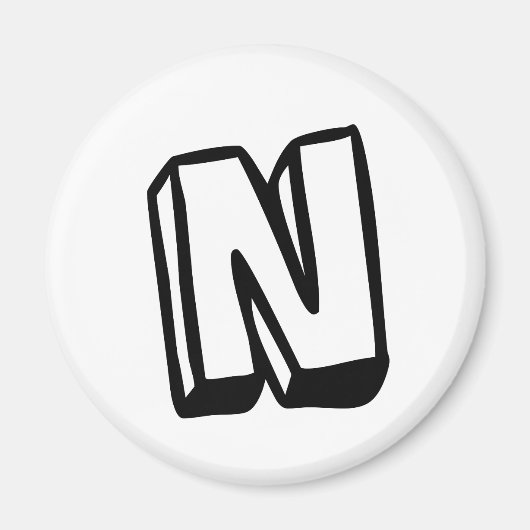 Brief N Magneet (Voorkant)