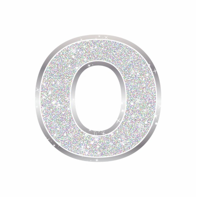 Brief O Fotobeeldje Ornament (Voorkant)