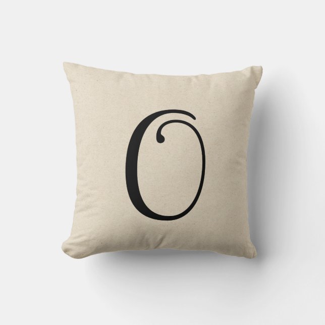 Brief O Kussen (Voorkant)