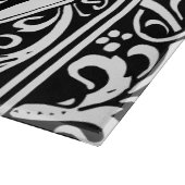 Brief O Middeleeuws Monogram Art Nouveau Snijplank (Hoek)