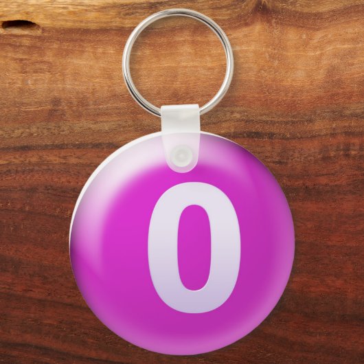 Brief O Sleutelhanger (Voorkant)