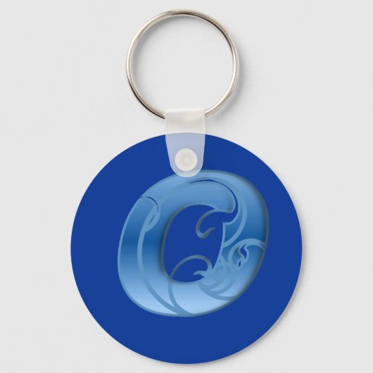 Brief O Sleutelhanger (Voorkant)