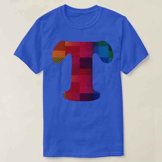 Brief over de vintage t-shirt (Design voorkant)