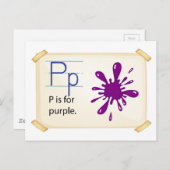 Brief P Briefkaart (Voorkant / Achterkant)