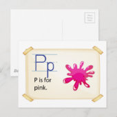 Brief P Briefkaart (Voorkant / Achterkant)