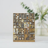 Brief P Briefkaart (Staand voorkant)