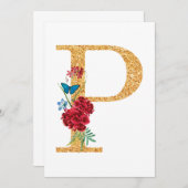 Brief p kaart (Voorkant / Achterkant)