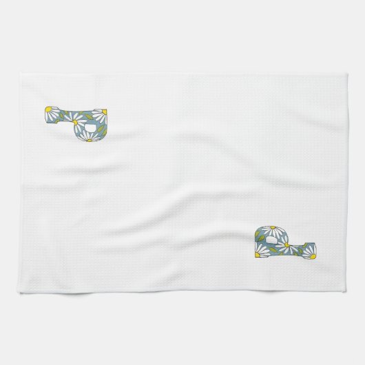 Brief P Kitchen met handdoeken (Horizontaal)