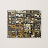 Brief P Legpuzzel (Horizontaal)