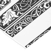 Brief P Middeleeuws Monogram Art Nouveau Korte Tafelloper (Hoek)