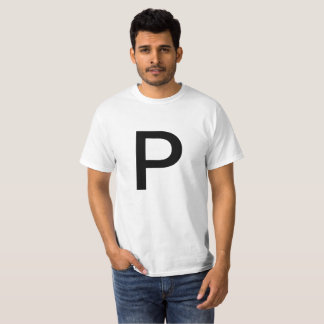 Brief P T-shirt
