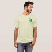 Brief Pride D Groen.png T-shirt (Voorkant volledig)