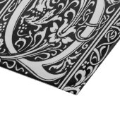 Brief Q Middeleeuws Monogram Art Nouveau Snijplank (Hoek)