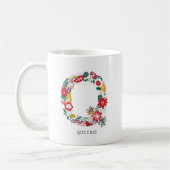 Brief Q | Whimsical Floral Letter Monogram I Mok (Links)